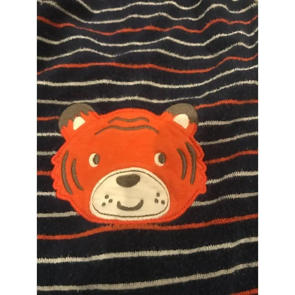 Carters size 6m 6 month Lot Of 3 Animal Sleepers Pjs